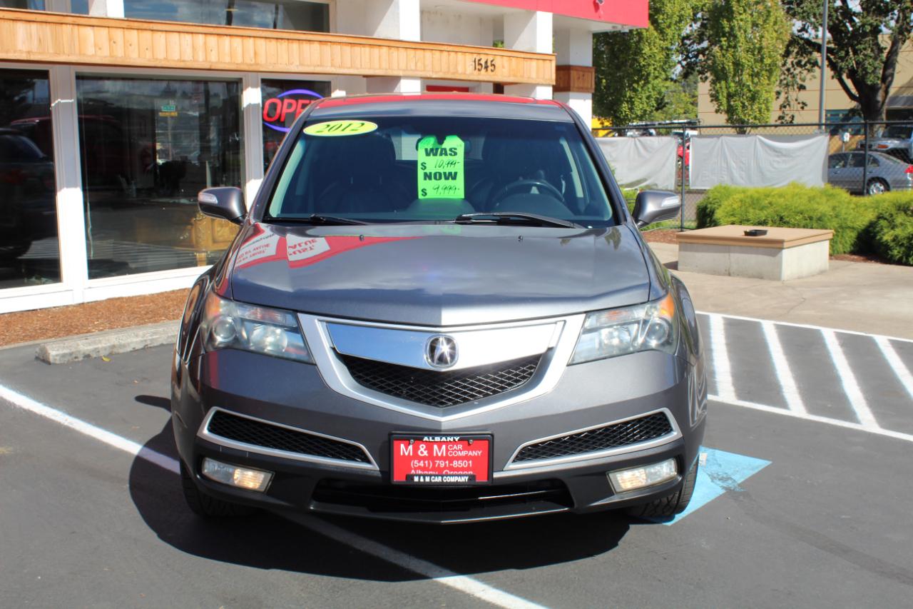 Acura MDX AWD 4dr Tech Pkg 2012
