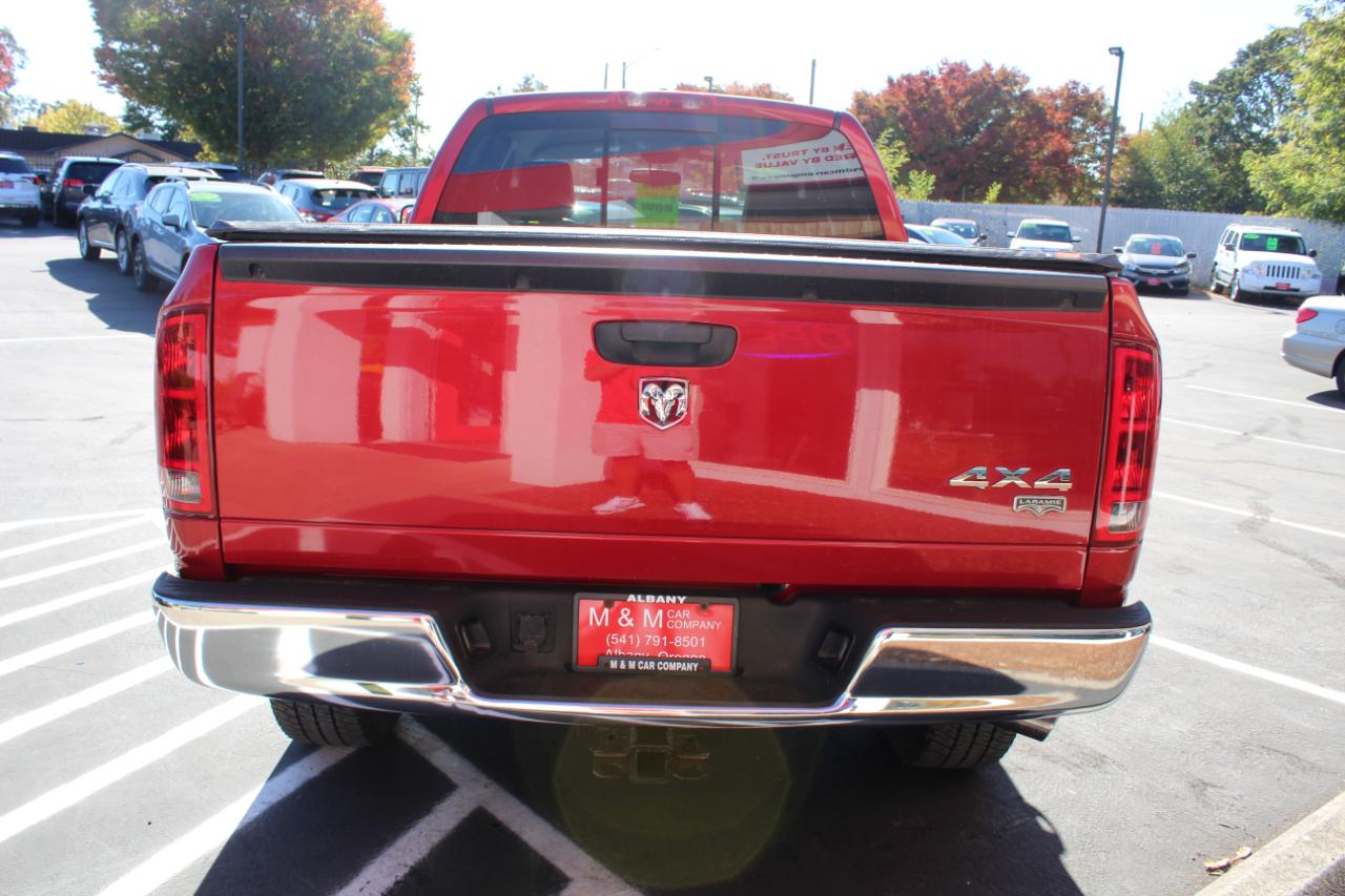 Dodge Ram 1500 4dr Quad Cab 140.5 4WD Laramie 2006