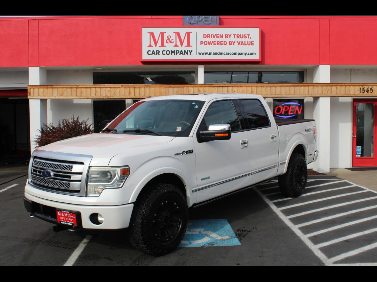 2013 Ford F-150 4WD SuperCrew 145" Platinum