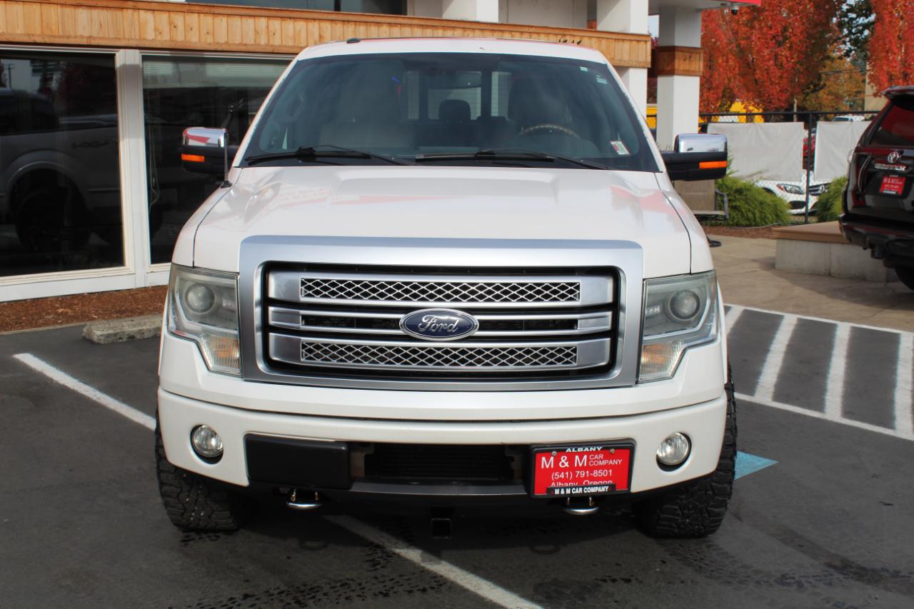 Ford F-150 4WD SuperCrew 145" Platinum 2013