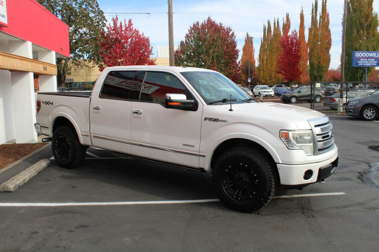 Ford F-150 4WD SuperCrew 145" Platinum 2013