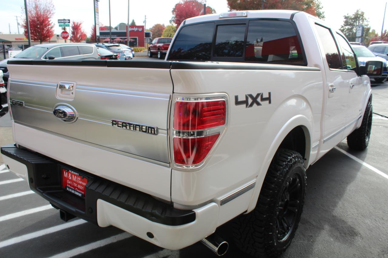 Ford F-150 4WD SuperCrew 145" Platinum 2013