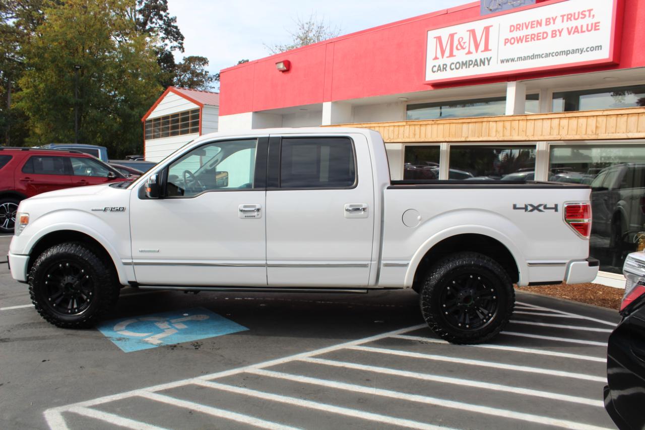 Ford F-150 4WD SuperCrew 145" Platinum 2013