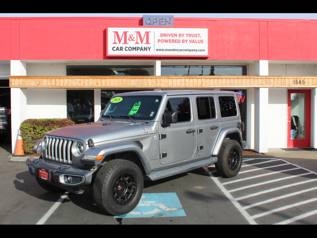 2018 Jeep Wrangler Unlimited Sahara 4x4