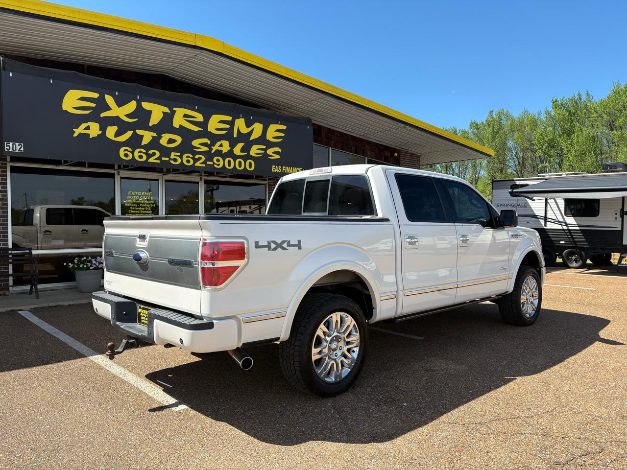 Ford F-150 Platinum SuperCrew 5.5-ft. Bed 4WD 2013