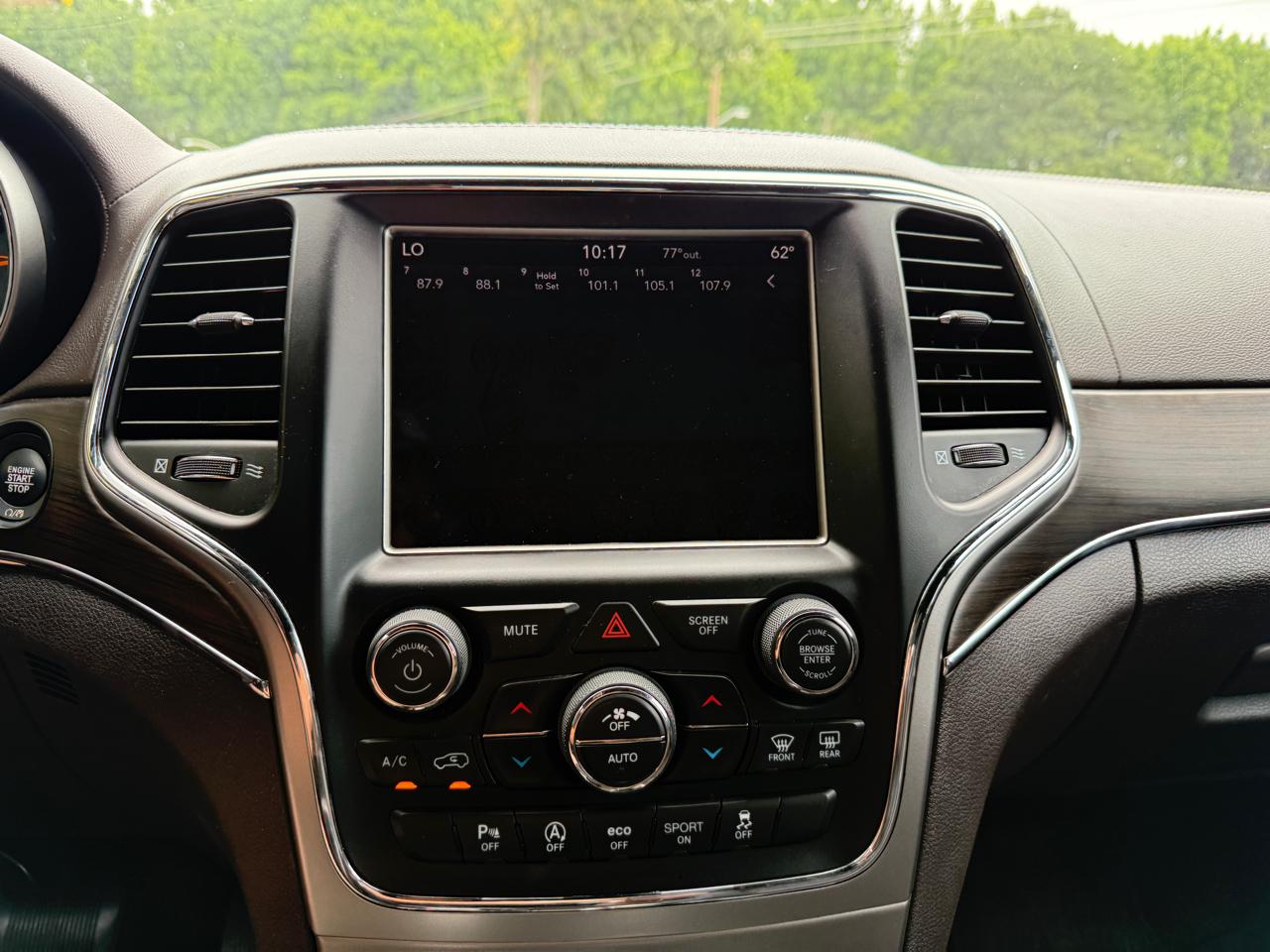Jeep Grand Cherokee Overland 2WD 2018