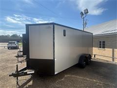 2026 Rock Solid Cargo 7x16 Tandem 