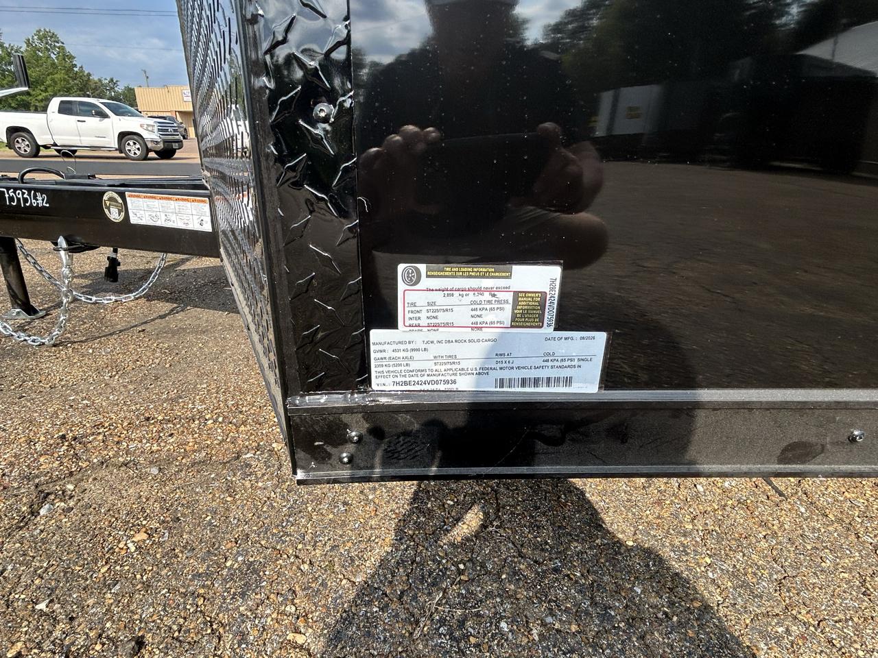 Rock Solid Cargo 8.5x24 Tandem  2027