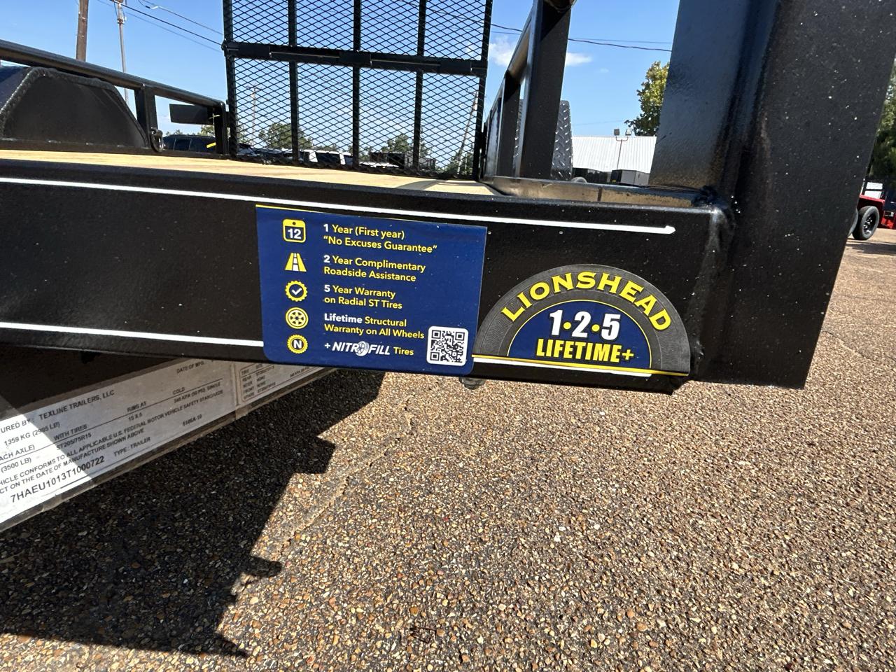 Texline Single Axle Trailer  2026