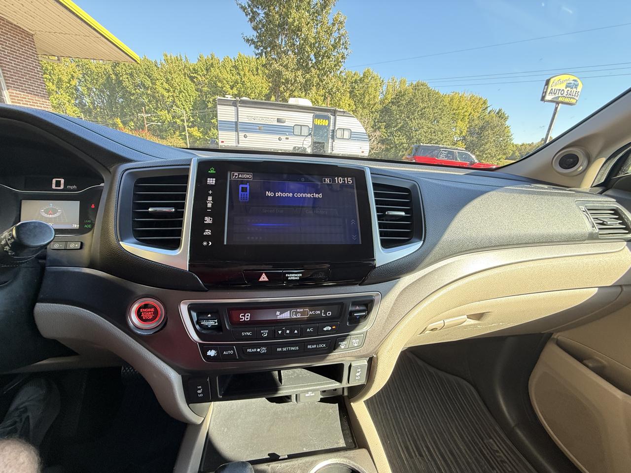 Honda Pilot 2WD 4dr EX-L w/Honda Sensing 2016