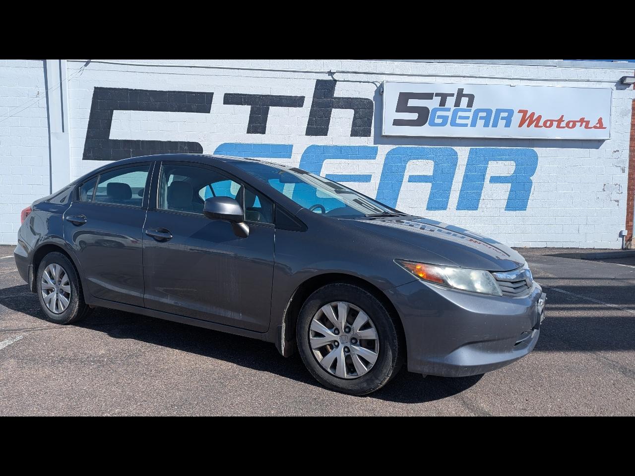2012 Honda Civic LX Sedan 5-Speed AT