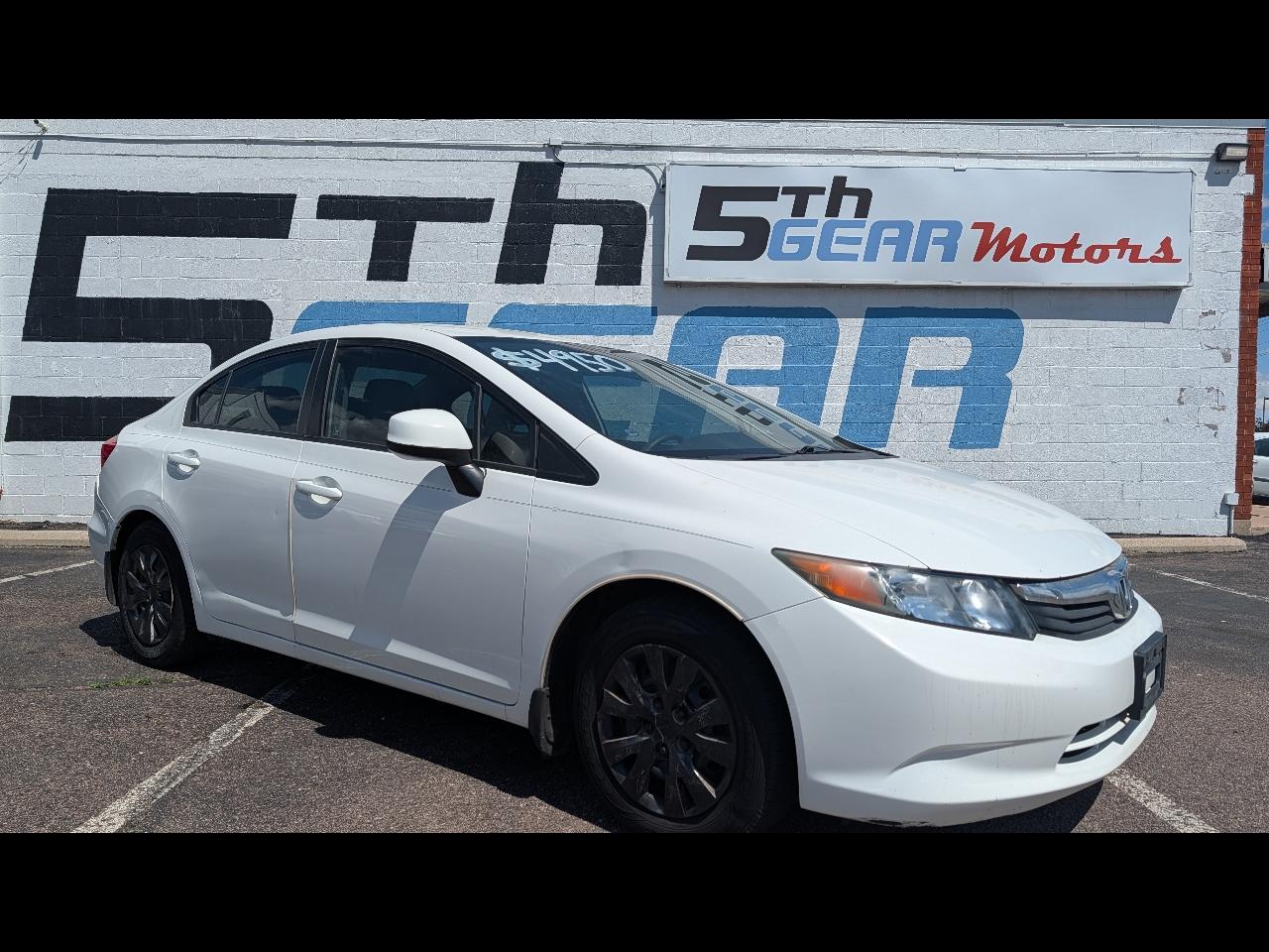 2012 Honda Civic LX Sedan 5-Speed AT