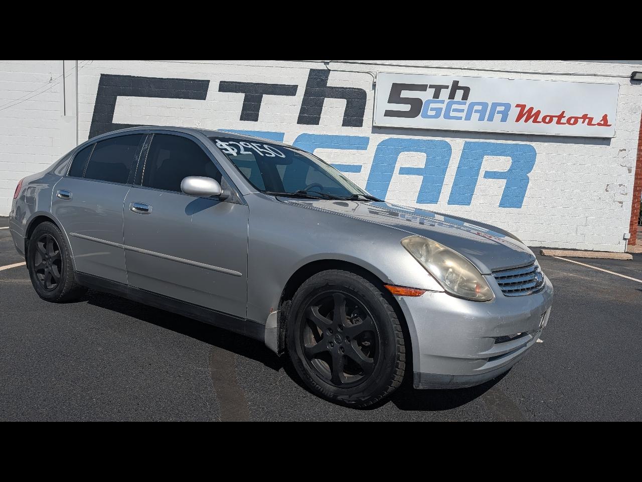 2004 Infiniti G35 Sedan AWD with Leather