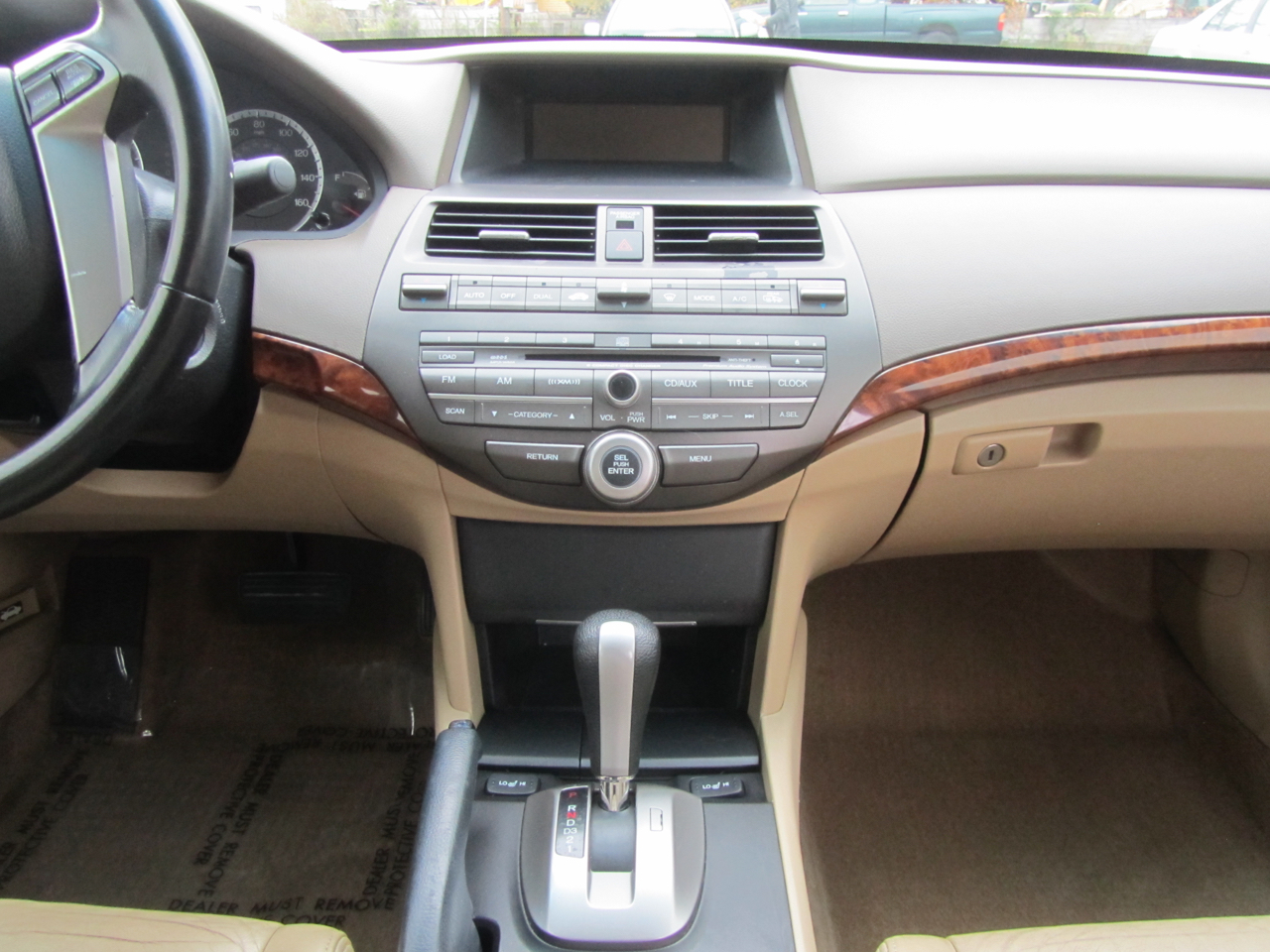 Honda Accord EX-L V-6 Sedan AT 2009 Honda Accord EX-L V-6 Sedan AT 2009