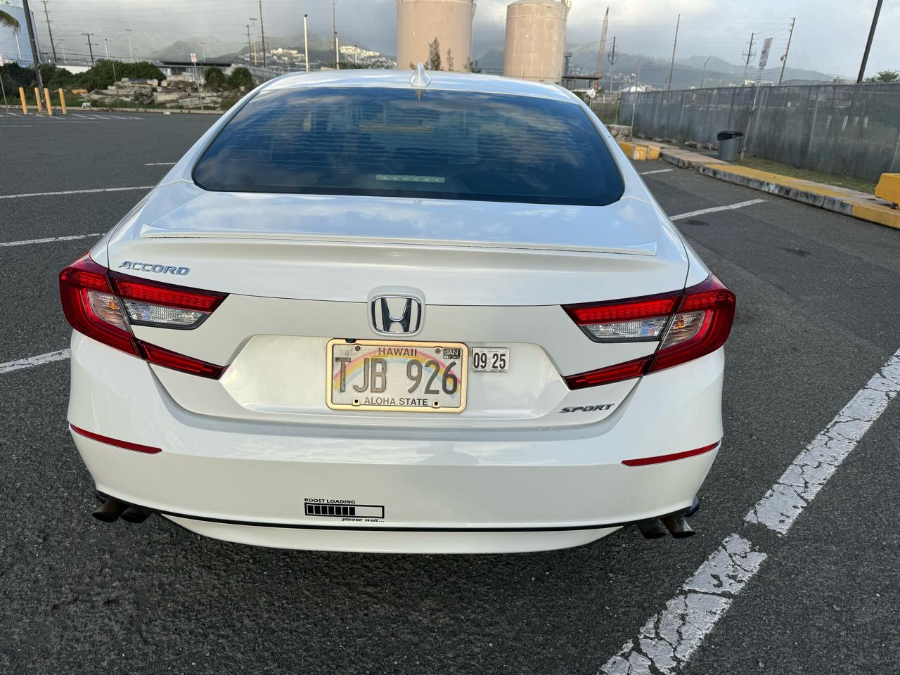 Honda Accord Sport Sedan 6-Spd MT 2018