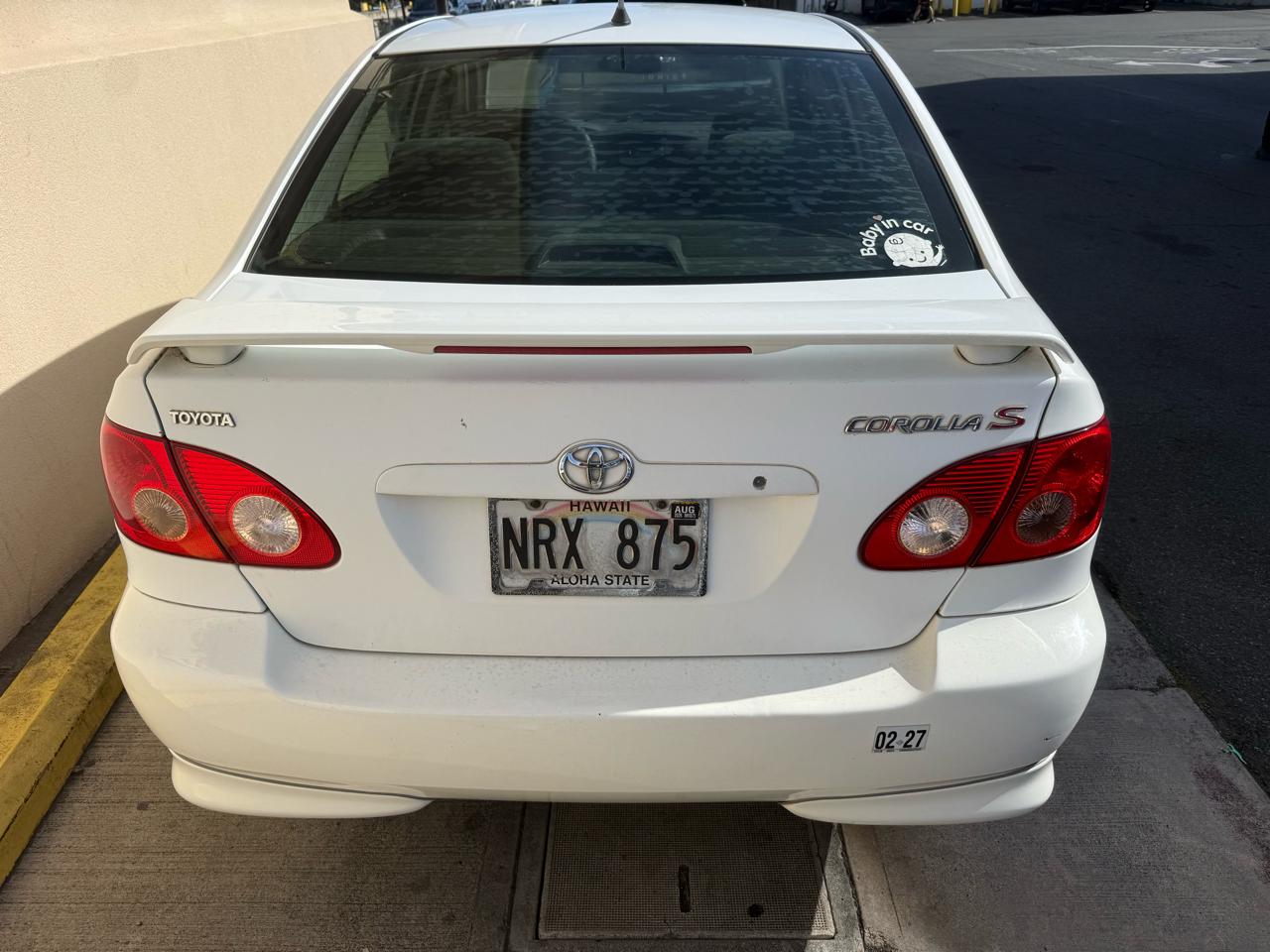 Toyota Corolla S 2005