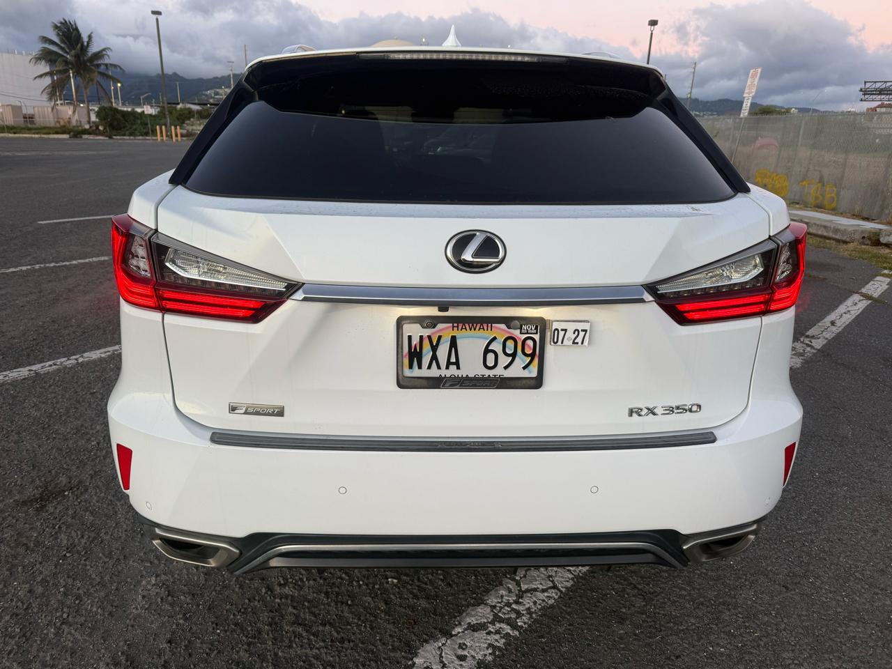 Lexus RX 350 F Sport 4D SUV AWD 2016