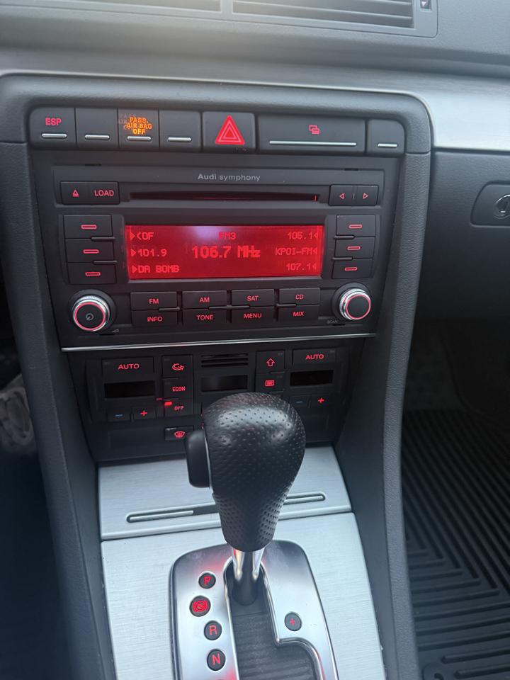 Audi A4 2.0 T with Multitronic 2007