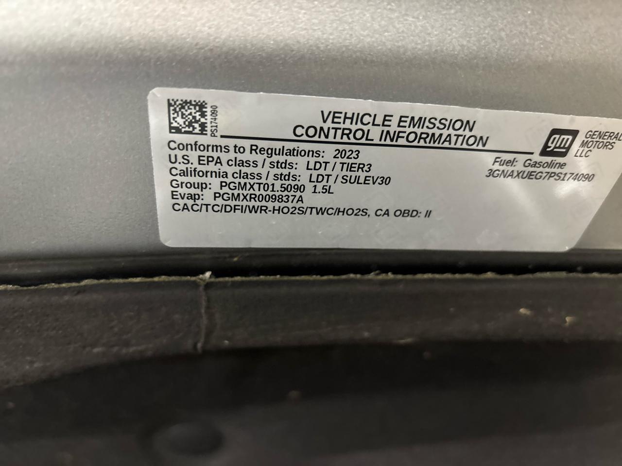 Chevrolet Equinox LT AWD 2023