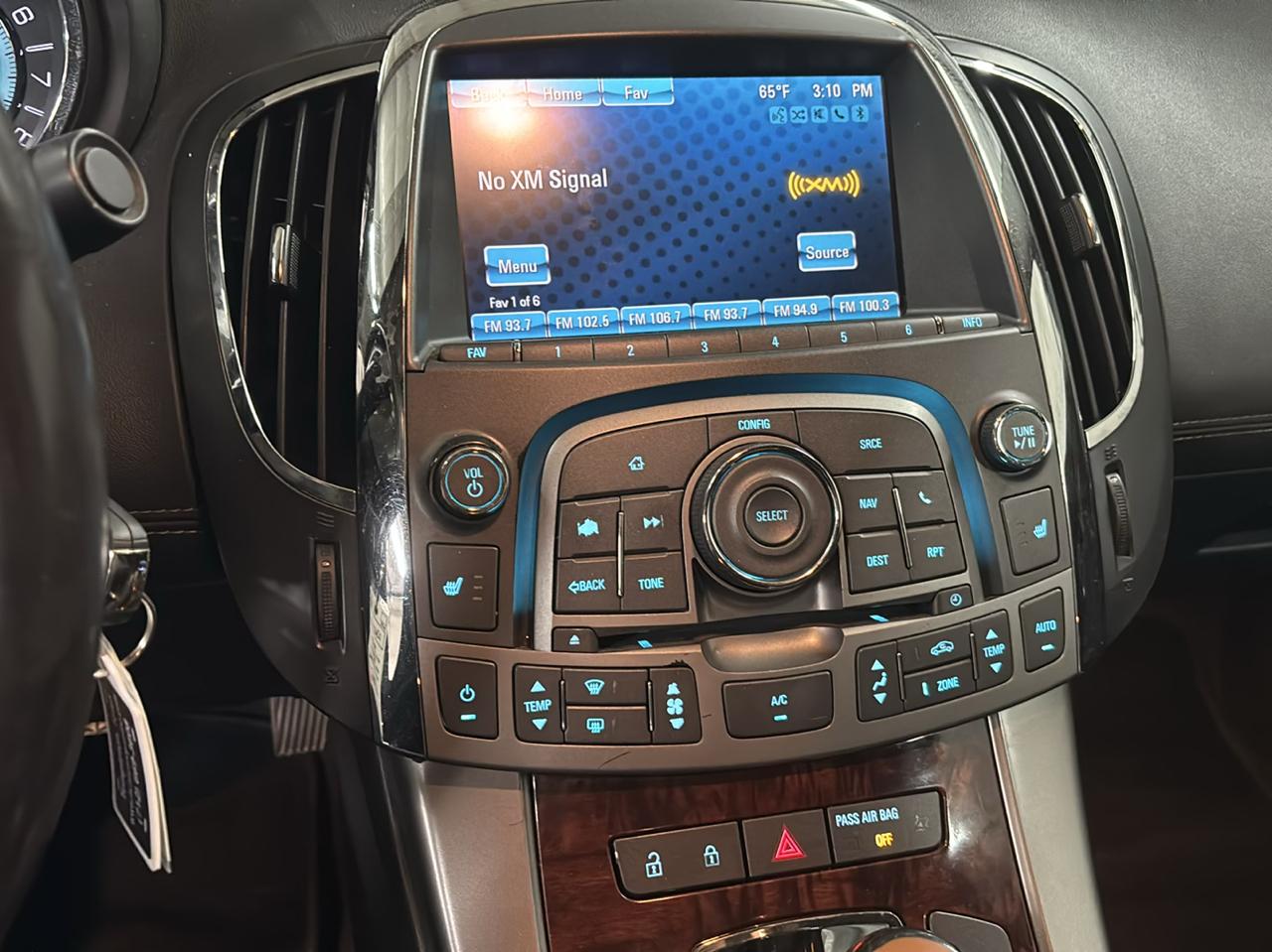 Buick LaCrosse Leather Package 2013