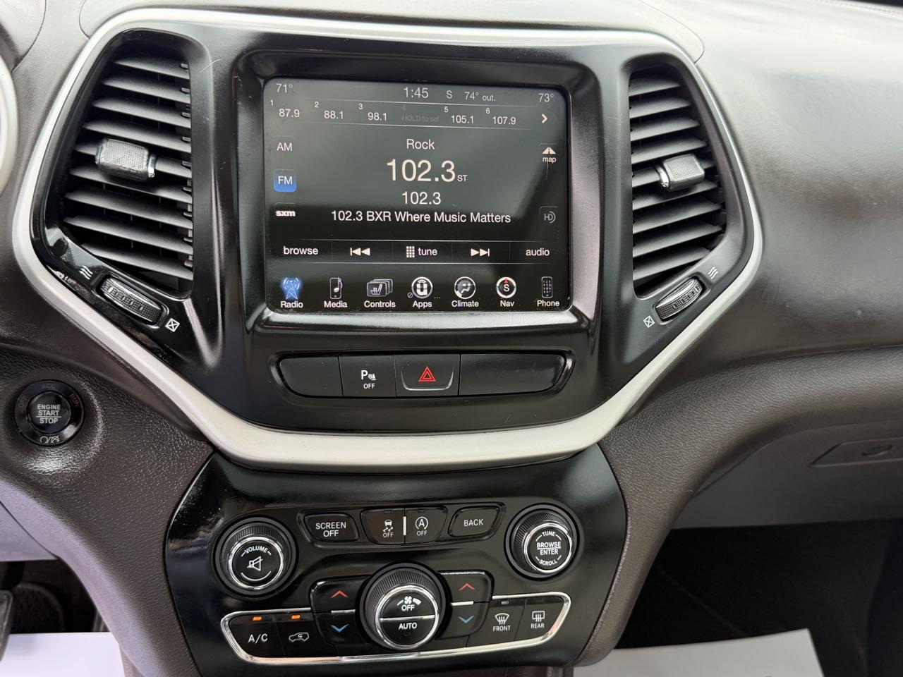 Jeep Cherokee Overland 4WD 2018