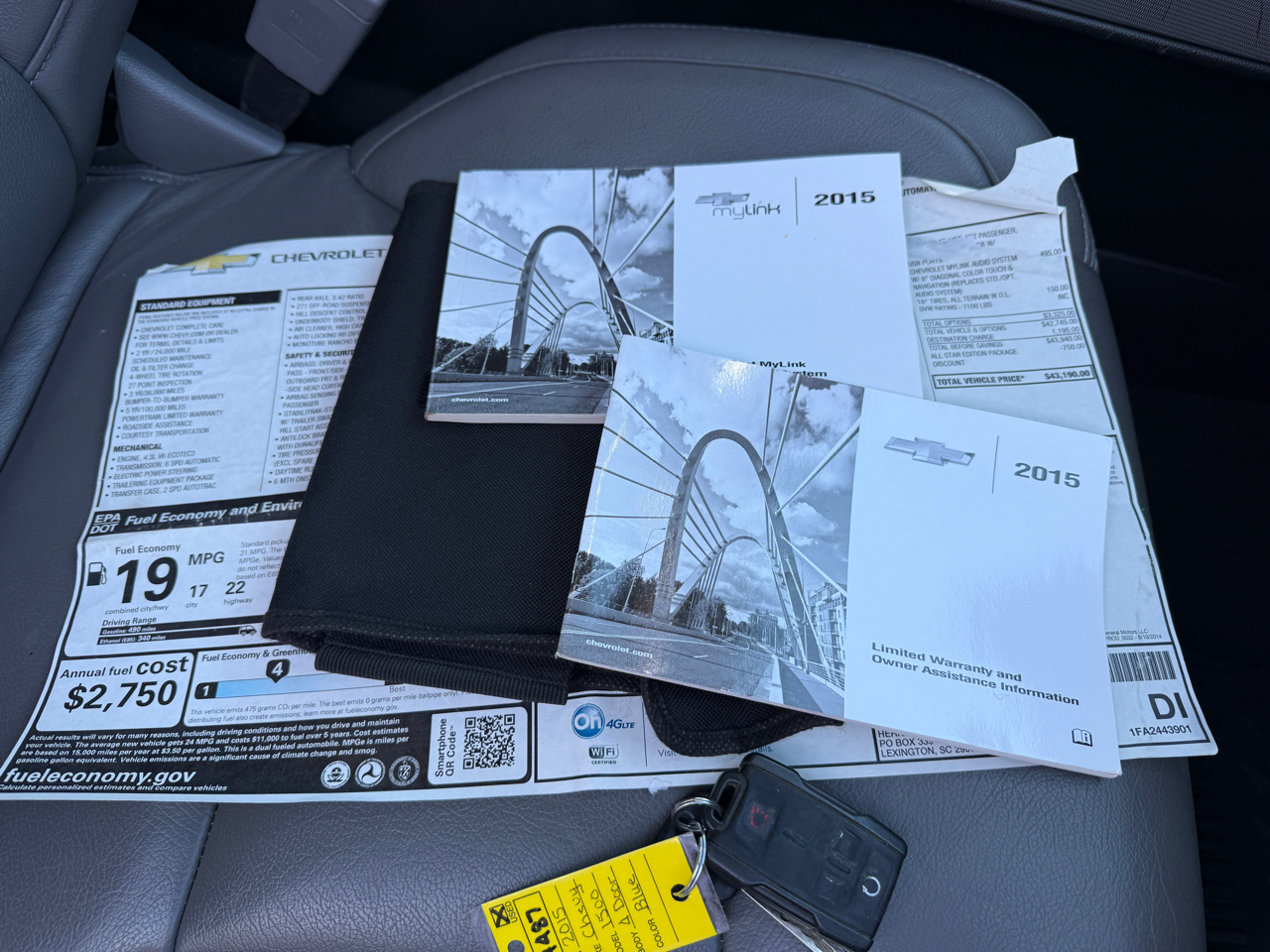 Chevrolet Silverado 1500 LT Double Cab 4WD 2015