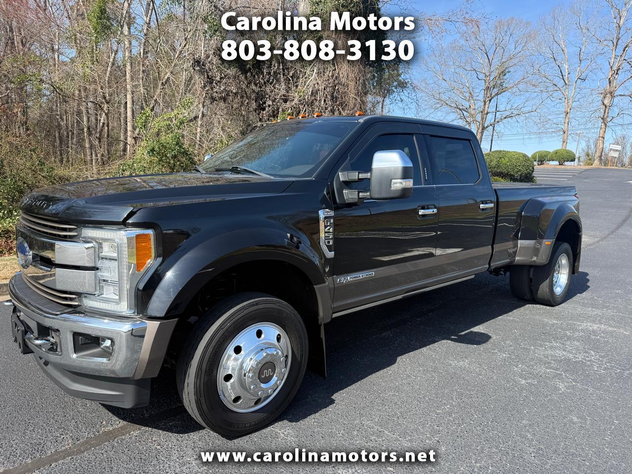 2018 Ford F-450 SD KING RANCH  Crew Cab DRW 2WD
