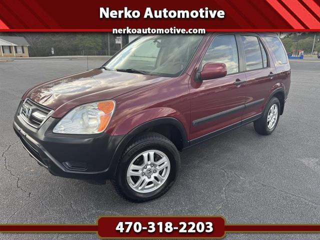 Red (MAROON) 2004 Honda CR-V EX AWD SUV / Crossover All-Wheel Drive Automatic