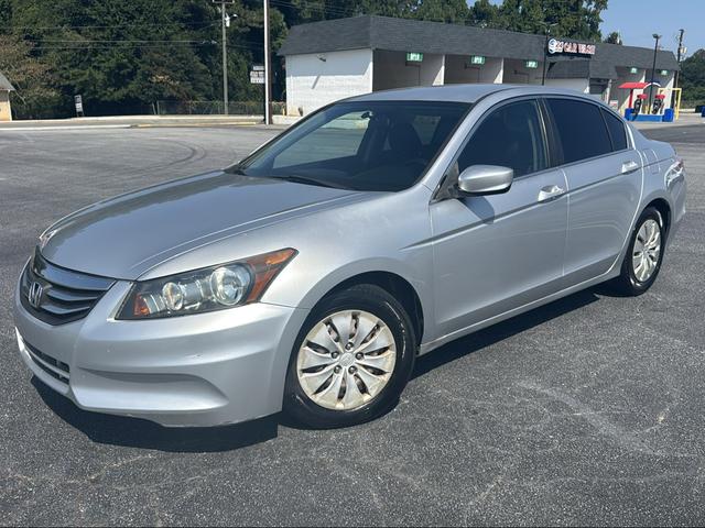 Silver 2012 Honda Accord Sedan Front-Wheel Drive Automatic