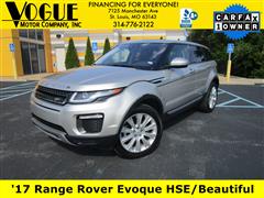2017 Land Rover Range Rover Evoque  2017 Land Rover Range Rover Evoque