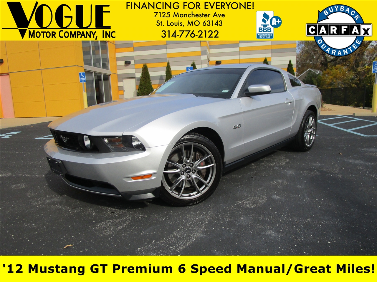 2012 Ford Mustang GT Coupe