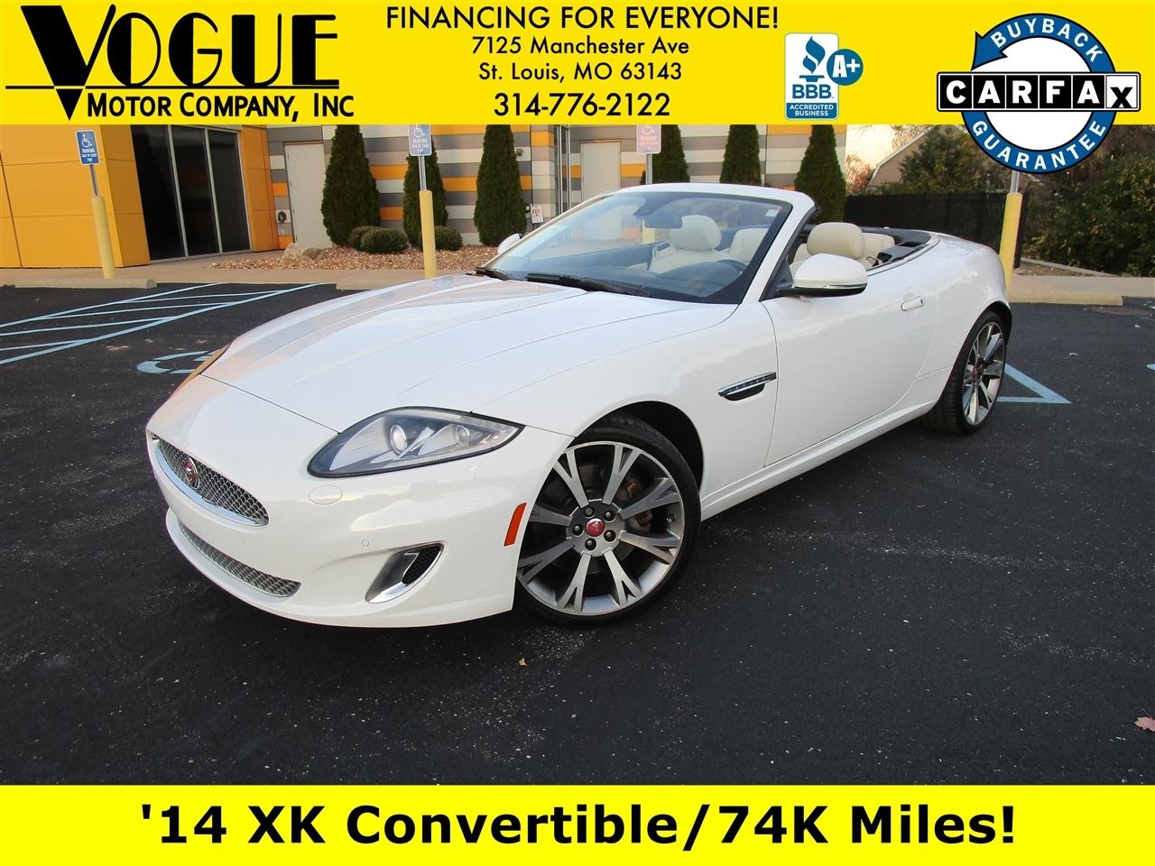 2014 Jaguar XK-Series XK Portfolio Convertible