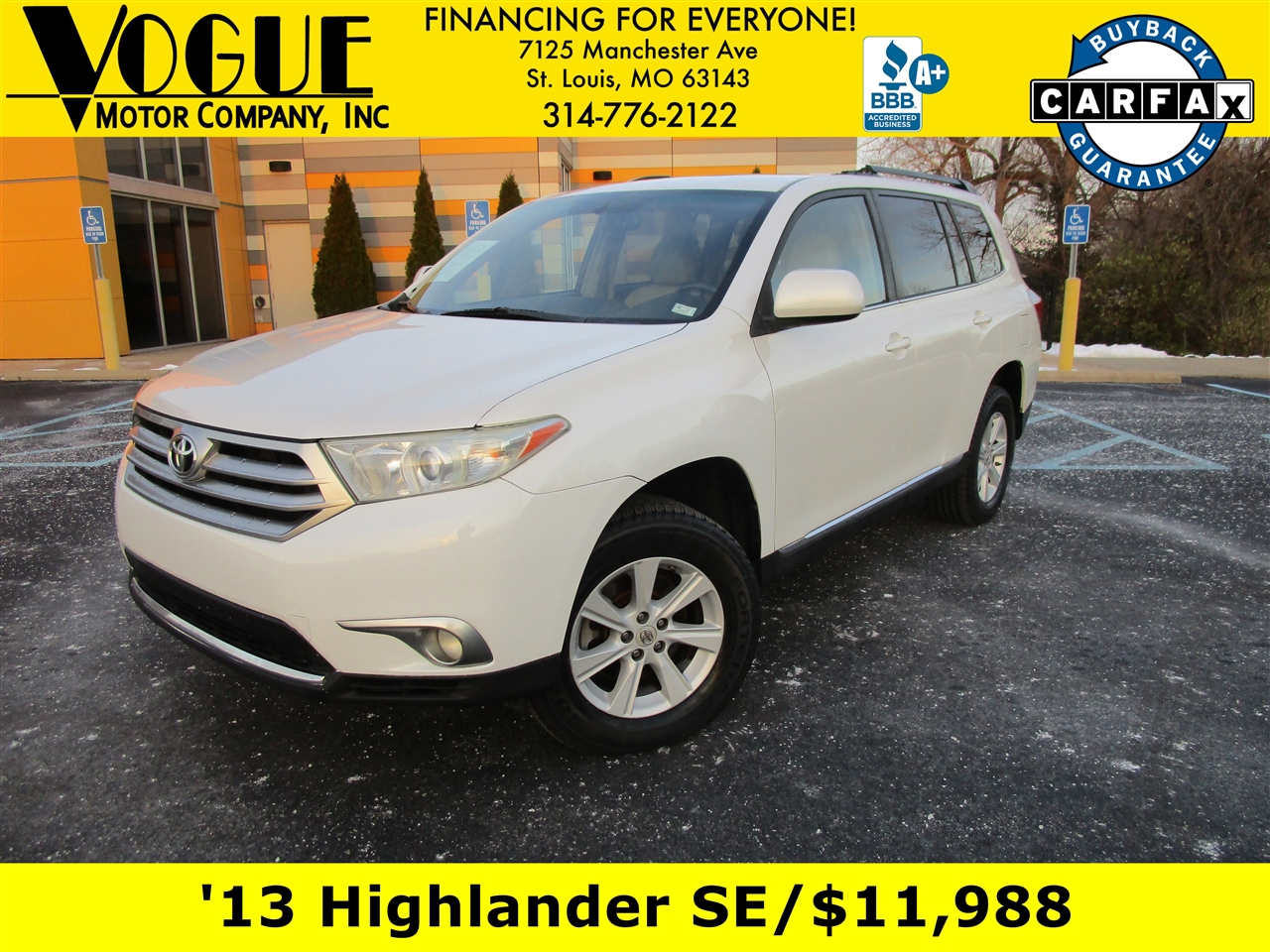 2013 Toyota Highlander Plus