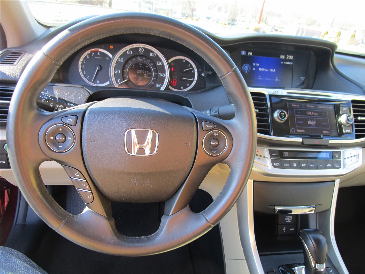 Honda Accord EX-L Sedan CVT 2014