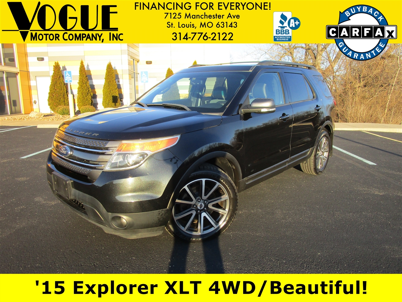 2015 Ford Explorer XLT 4WD