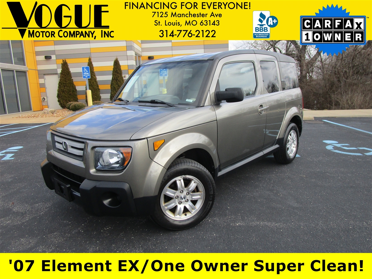 2007 Honda Element EX 4WD AT