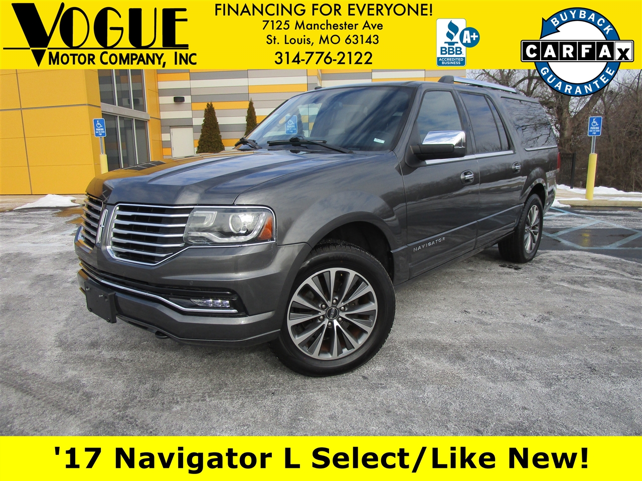 Lincoln Navigator L Select 2WD 2017