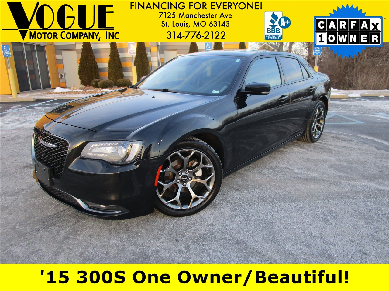 2015 Chrysler 300 S V6 RWD