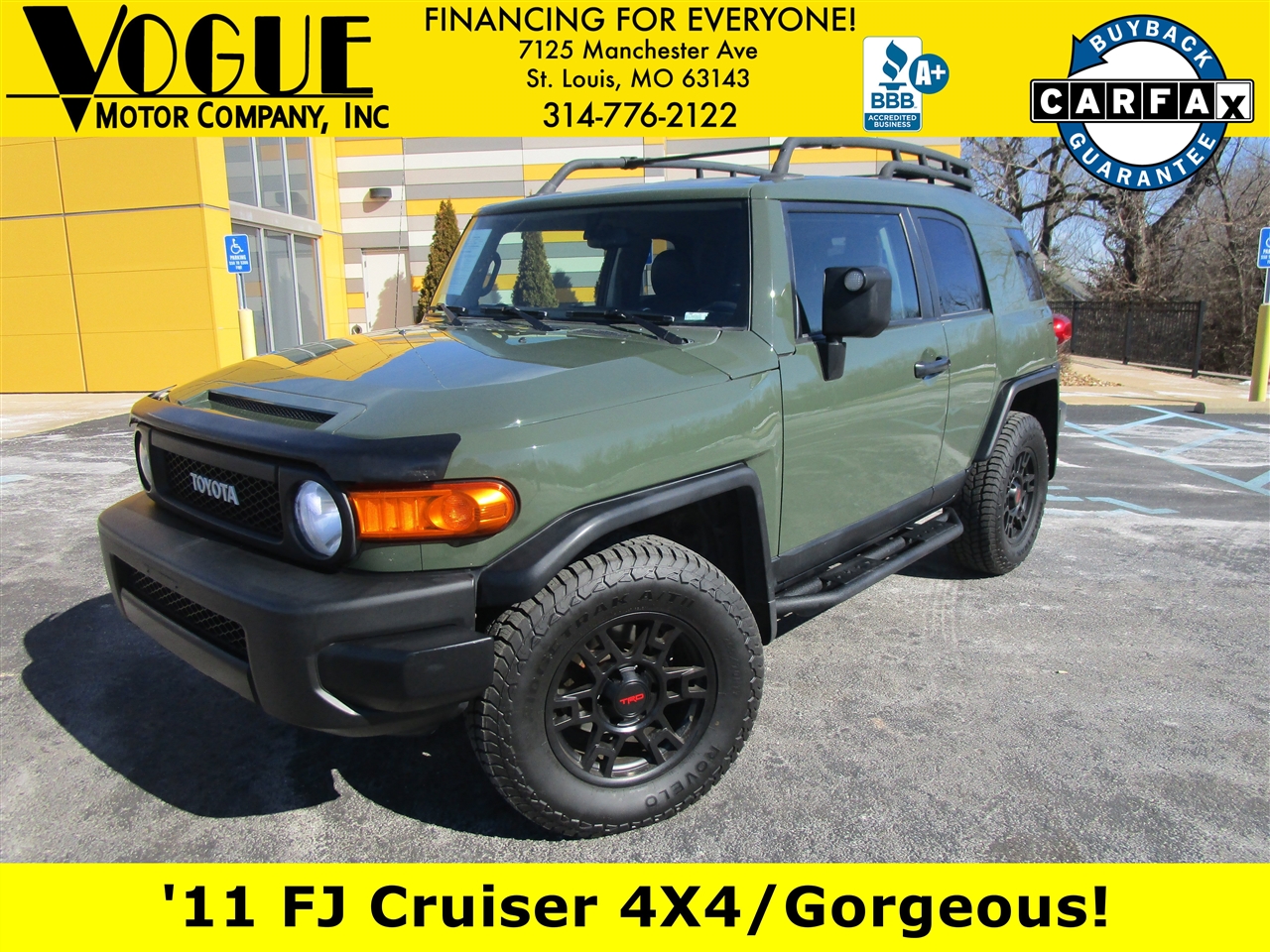 Toyota FJ Cruiser 4WD MT 2011