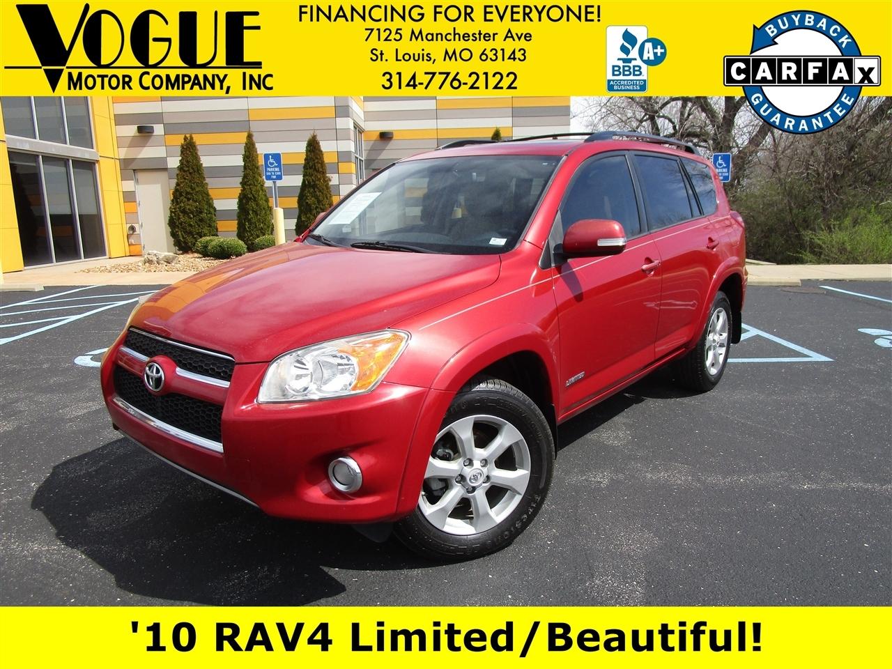 Toyota RAV4 Limited I4 2WD 2010