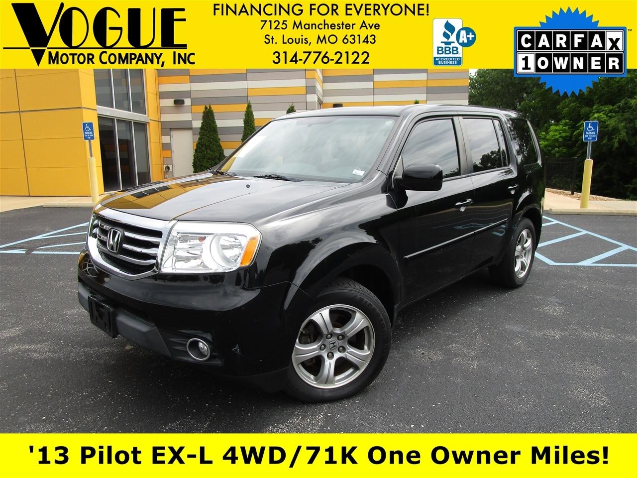 2013 Honda Pilot EX-L 4WD 5-Spd AT