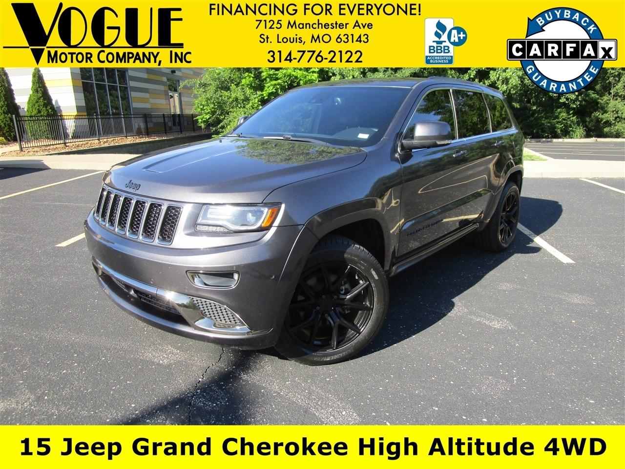 2015 Jeep Grand Cherokee Overland 4WD