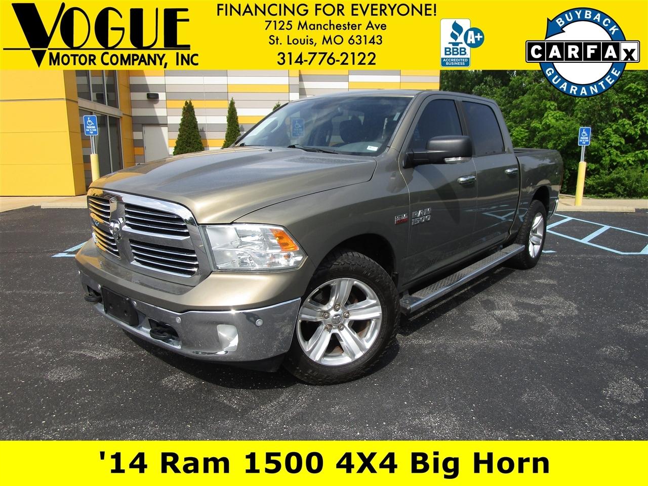 RAM 1500 SLT Crew Cab SWB 4WD 2014