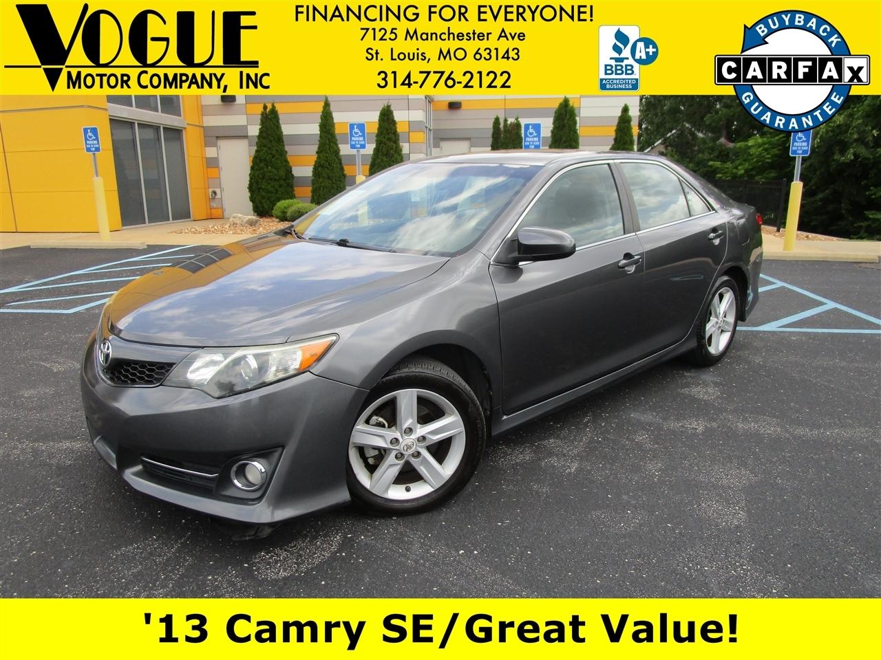 Toyota Camry SE 2013