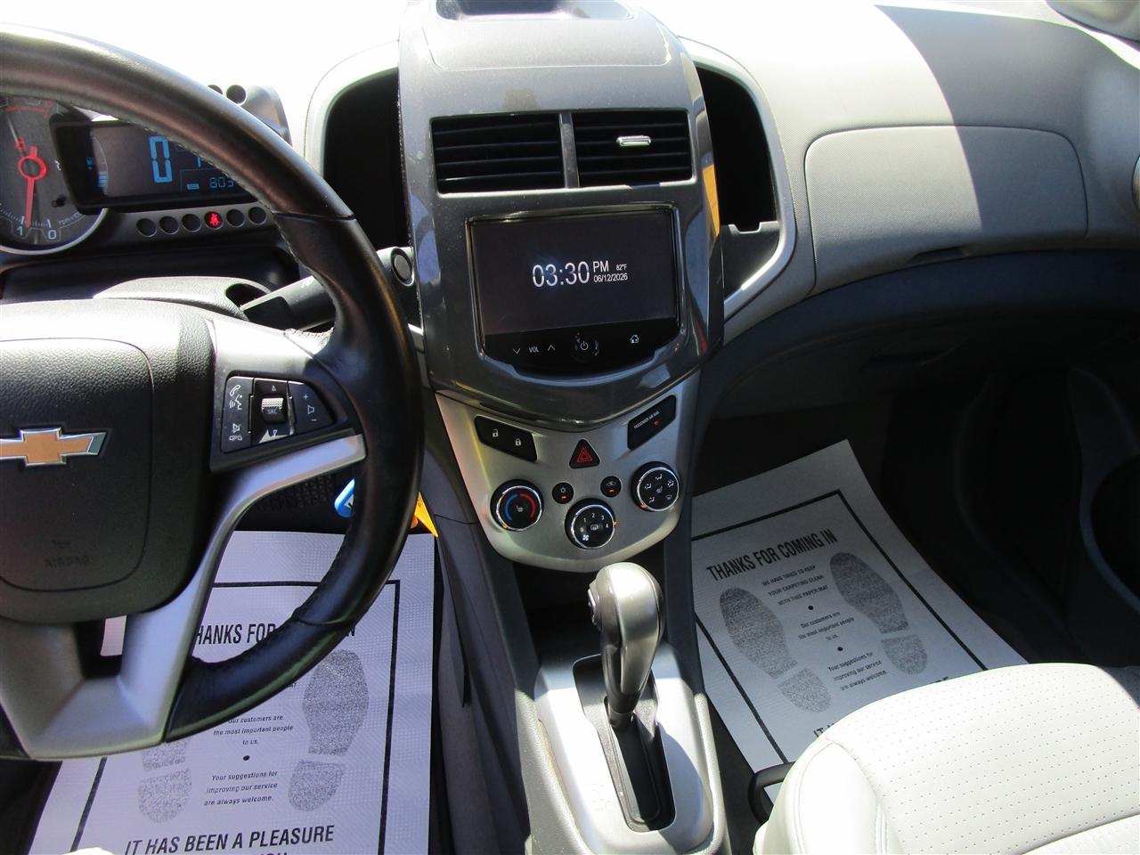 Chevrolet Sonic LTZ Auto Sedan 2015