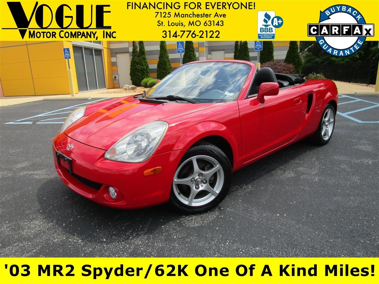 2003 Toyota MR2 Spyder SMT's photo
