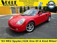 2003 Toyota MR2 Spyder 