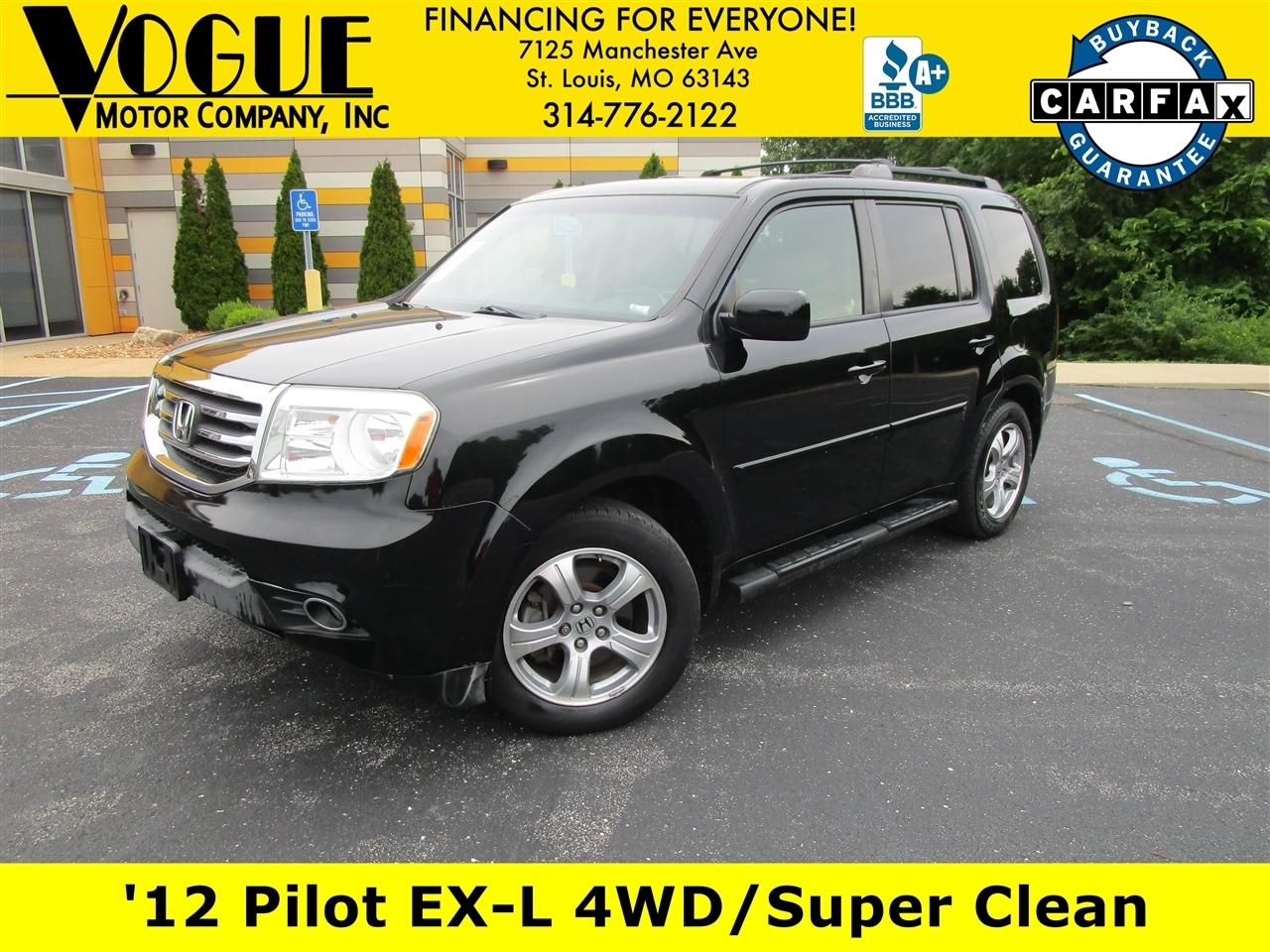 2012 Honda Pilot EX-L 4WD 5-Spd AT