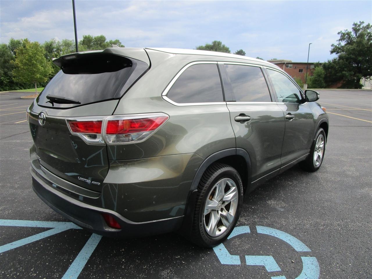 Toyota Highlander Limited AWD V6 2014