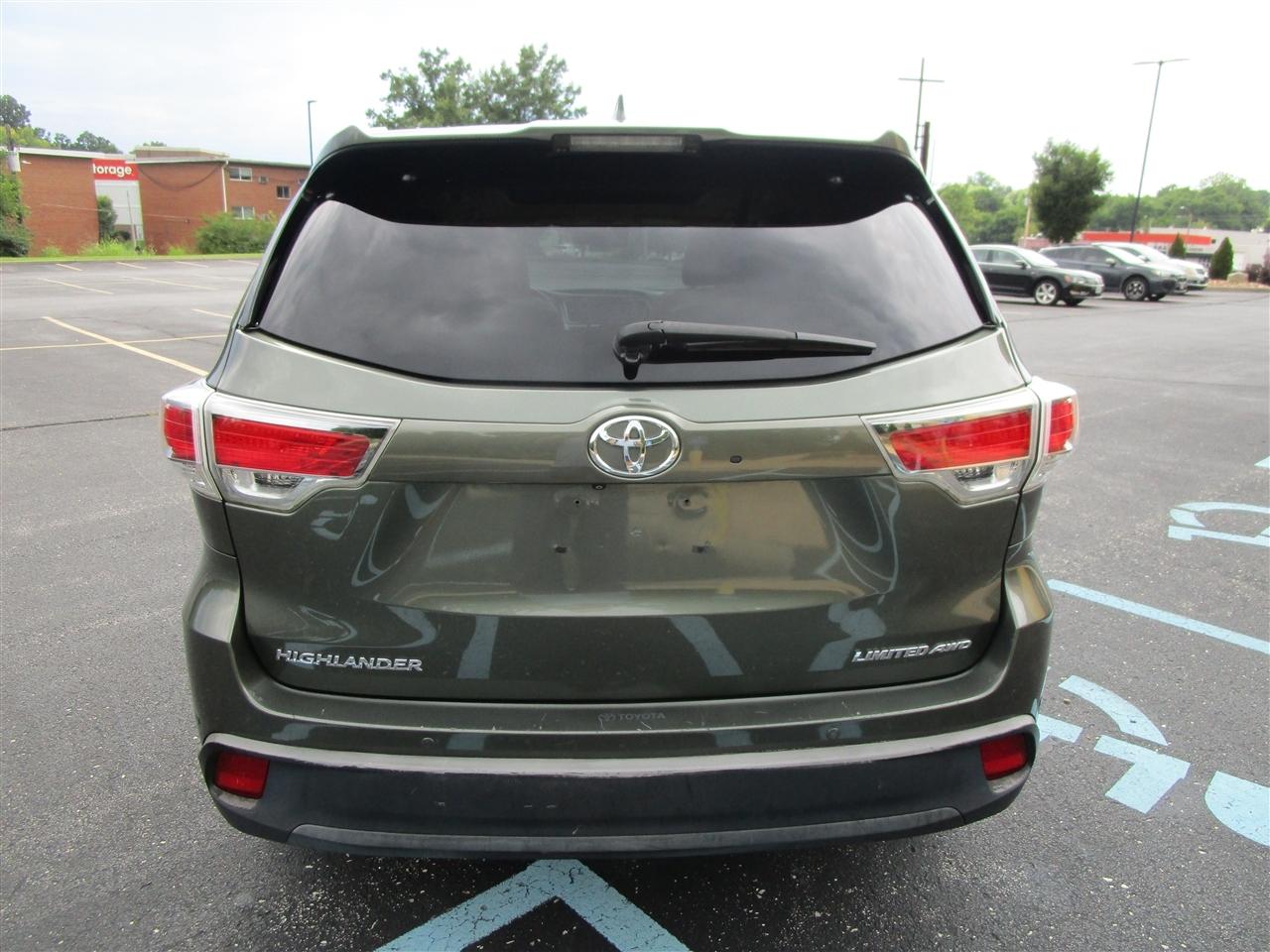 Toyota Highlander Limited AWD V6 2014